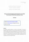 Research paper thumbnail of Theory of Social Inequality and Social Justice Goes Global: The Accounts of Ulrich Beck and Nancy Fraser