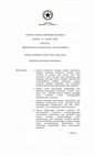 Research paper thumbnail of MEMUTUSKAN : Menetapkan : UNDANG-UNDANG TENTANG METEOROLOGI