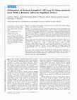 Research paper thumbnail of Estimation of retinal ganglion cell loss in glaucomatous eyes with a relative afferent pupillary defect