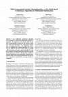 Research paper thumbnail of Elitist generational genetic chromodynamics - a new radii-based evolutionary algorithm for multimodal optimization