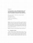 Research paper thumbnail of Validation and optimization of an elevator simulation model withmodern search heuristics