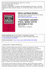 Research paper thumbnail of 'A Genealogist's Paradise:' France, Québec, and the Genealogics of Race