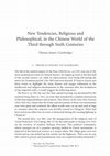 Research paper thumbnail of New Tendencies, Religious and Philosophical, in the Chinese World of the Third through Sixth Centuries