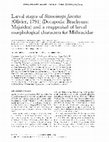 Research paper thumbnail of Larval stages of Stenocionops furcatus (Olivier, 1791) (Decapoda: Brachyura: Majoidea) and a reappraisal of larval morphological characters for Mithracidae