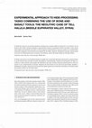 Research paper thumbnail of EXPERIMENTAL APPROACH TO HIDE-PROCESSING TASKS COMBINING THE USE OF BONE AND BASALT TOOLS: THE NEOLITHIC CASE OF TELL HALULA (MIDDLE EUPHRATES VALLEY, SYRIA). Maria Boﬁll y Buchra Taha