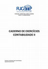 Research paper thumbnail of CADERNO-DE-EXERCICIOS-CONTAB-II