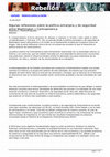 Research paper thumbnail of  Algunas reflexiones sobre la política extranjera y de seguridad entre Washington y Centroamérica