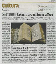 Research paper thumbnail of V.Guercio, Nel '500 il Corano era un buon affare, L'Eco di Bergamo, 8 gennaio 2014, 50.