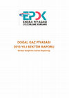 Research paper thumbnail of Dogal gaz sektor raporu 2013 EPDK