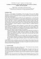 Research paper thumbnail of Numerical investigation of fire induced collapse of a single storey two span frame