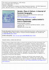 Research paper thumbnail of Enduring violence: Ladina women's lives in Guatemala