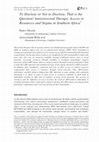 Research paper thumbnail of To Disclose or Not to Disclose, That is the Question! Antiretroviral Therapy, Access to Resources, and Stigma in Southern Africa.