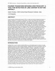 Research paper thumbnail of Fourier Transform Infrared Spectroscopy: A Tool for Detection of Lime Content in Hot Mix Asphalt