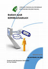 Research paper thumbnail of Bahan Ajar Kewirausahaan