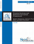 Research paper thumbnail of Pension systems and reform conceptual framework