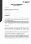 Research paper thumbnail of Diálogo Inter geracional - Todos trabalhando para o Desenvolvimento - ODM 8 