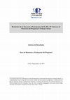 Research paper thumbnail of Resultados de la Encuesta a Participantes del II, III y IV Concurso de Proyectos del Programa A Trabajar Urbano