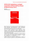 Research paper thumbnail of Gli Dei del Capitalismo di Maria Grazia Turri