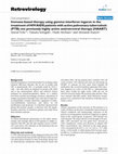 Research paper thumbnail of Immune-based therapy using gamma interferon ingaron in the treatment of HIV/AIDS patients with active pulmonary tuberculosis (PTB) not previously highly active antiretroviral therapy (HAART