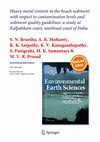 Research paper thumbnail of Heavy metal content in the beach sediment with respect to contamination levels and sediment quality guidelines: a study at Kalpakkam coast, southeast coast of India