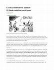 Research paper thumbnail of EU Bank Resolution Post-Cyprus