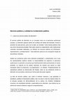 Research paper thumbnail of Servicio público y calidad en la televisión pública