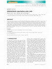 Research paper thumbnail of AlGaAs/GaAs superlattice solar cells