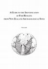 Research paper thumbnail of Leach, B.F. 1997. A guide to the identification of fish remains from New Zealand archaeological sites. New Zealand Journal of Archaeology Special Publication. 129 pp.