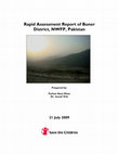 Research paper thumbnail of Rapid Assessment Report of Buner District, NWFP, Pakistan