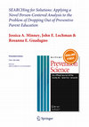 Research paper thumbnail of SEARCHing for Solutions: Applying a Novel Person-Centered Analysis to the Problem of Dropping Out of Preventive Parent Education