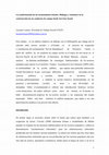 Research paper thumbnail of La conformación de un asentamiento urbano. Diálogos y tensiones en la construcción de un cuaderno de campo desde Servicio Social