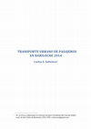 Research paper thumbnail of Transporte Urbano de Pasajeros en Bariloche 2014