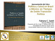 Research paper thumbnail of Book Presentation (presentacion de libro): Política y Salud en Brasil y México: en Tiempos de Doble Transición Política