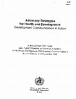 Research paper thumbnail of Advocacy for Health and Development