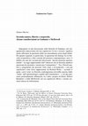 Research paper thumbnail of Seconda natura, libertà e corporeità. Alcune considerazioni su Gadamer e McDowell, in “Philosophical Readings. Philosophical Online Journal", n. 3/1, 2011, pp. 3-21