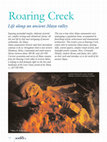 Research paper thumbnail of Roaring Creek: Life along an ancient Maya valley (2004)