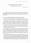 Research paper thumbnail of [À maneira de apresentação] Sobre o catálogo das rimas trovadorescas [2001]