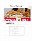 Research paper thumbnail of FINAL EMPANA PERU MArketing