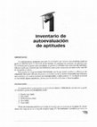 Research paper thumbnail of Cuestionario de aptitudes (Completo)