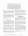 Research paper thumbnail of Congrès PFI 2003- Bachelet Padoani - Comment évaluer un projet VFinale