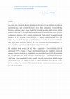 Research paper thumbnail of SÜPER KRİTİK AKIŞKANLARIN KONSERVASYONDA KULLANIMI: SU ALTI KÜLTÜR KALINTILARI ÜZERİNDEN ÖRNEKLER