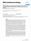 Research paper thumbnail of Nuclear receptor complement of the cnidarian Nematostella vectensis: phylogenetic relationships and developmental expression patterns