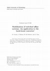 Research paper thumbnail of Stabilization of switched affine systems: An application to the buck-boost converter