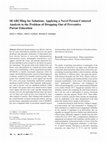 Research paper thumbnail of SEARCHing for Solutions: Applying a Novel Person-Centered Analysis to the Problem of Dropping Out of Preventive Parent Education