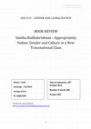 Research paper thumbnail of REVIEW: Smitha Radhakrishnan (2011). Appropriately Indian: Gender and Culture in a New Transnational Class