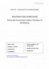 Research paper thumbnail of Pietra Rivoli and Jane Collins: The Race to the Bottom