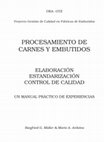 Research paper thumbnail of OEA -GTZ Proyecto Gestión de Calidad en Fábricas de Embutidos