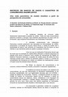 Research paper thumbnail of INSCRIÇÃO EM BANCOS DE DADOS E CADASTROS DE CONSUMIDORES INADIMPLENTES Uma visão panorâmica do modelo brasileiro a partir da perspectiva do consumidor