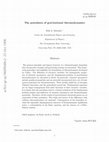 Research paper thumbnail of The postulates of gravitational thermodynamics