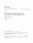 Research paper thumbnail of Discharge Pressure Optimization for CO2 Transcritical Cycle Using a Capillary Tube